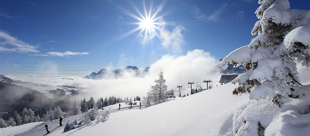 Bajada impresionante en Val di Sole