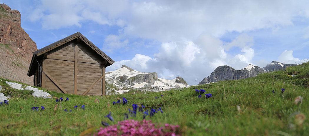 Discovering the bivouacs of the Brenta